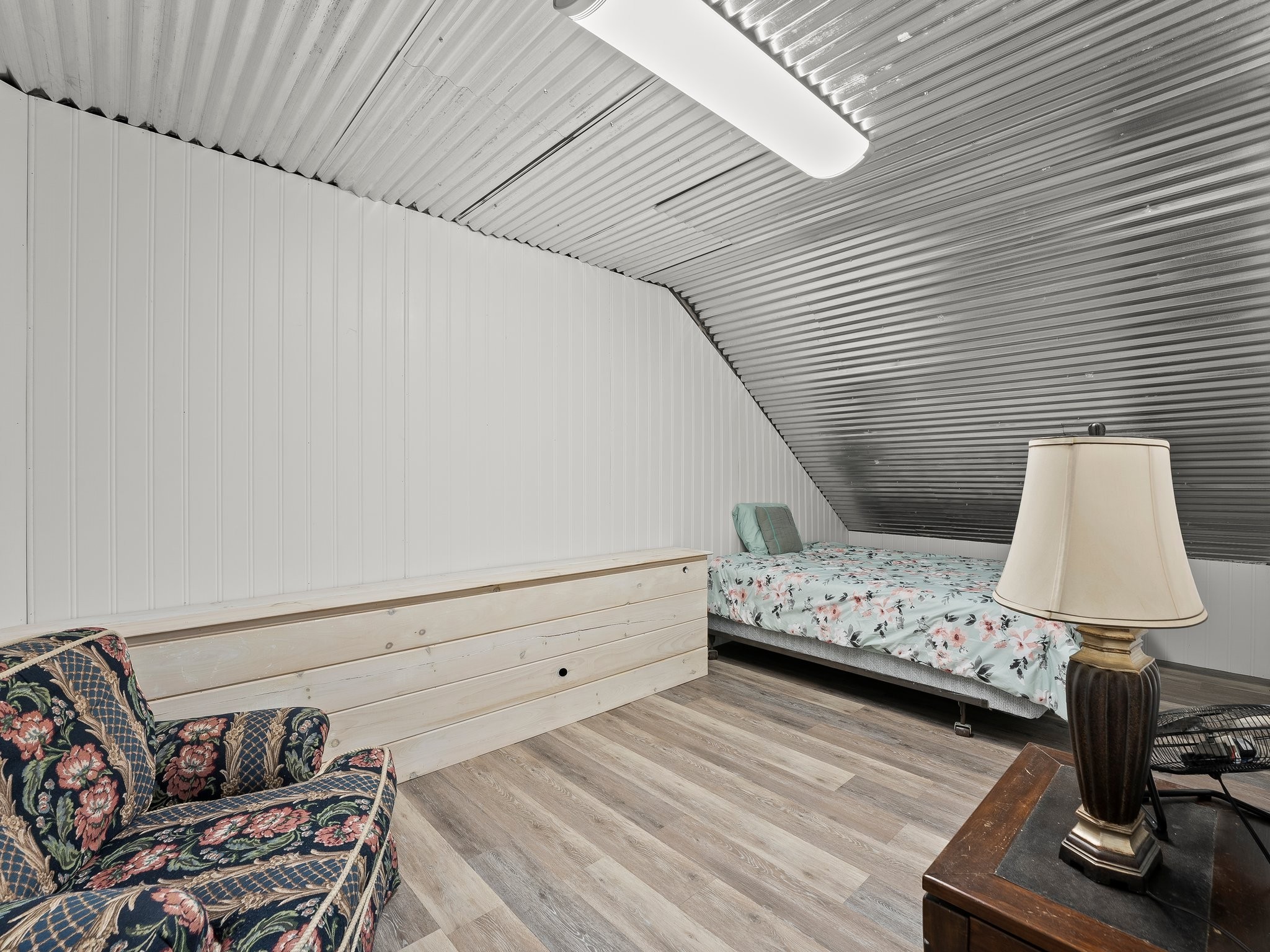 757 Thompson Creek Road Wartrace, TN 37183 - Photo 35 of 42 a bedroom with a bed and a night stand