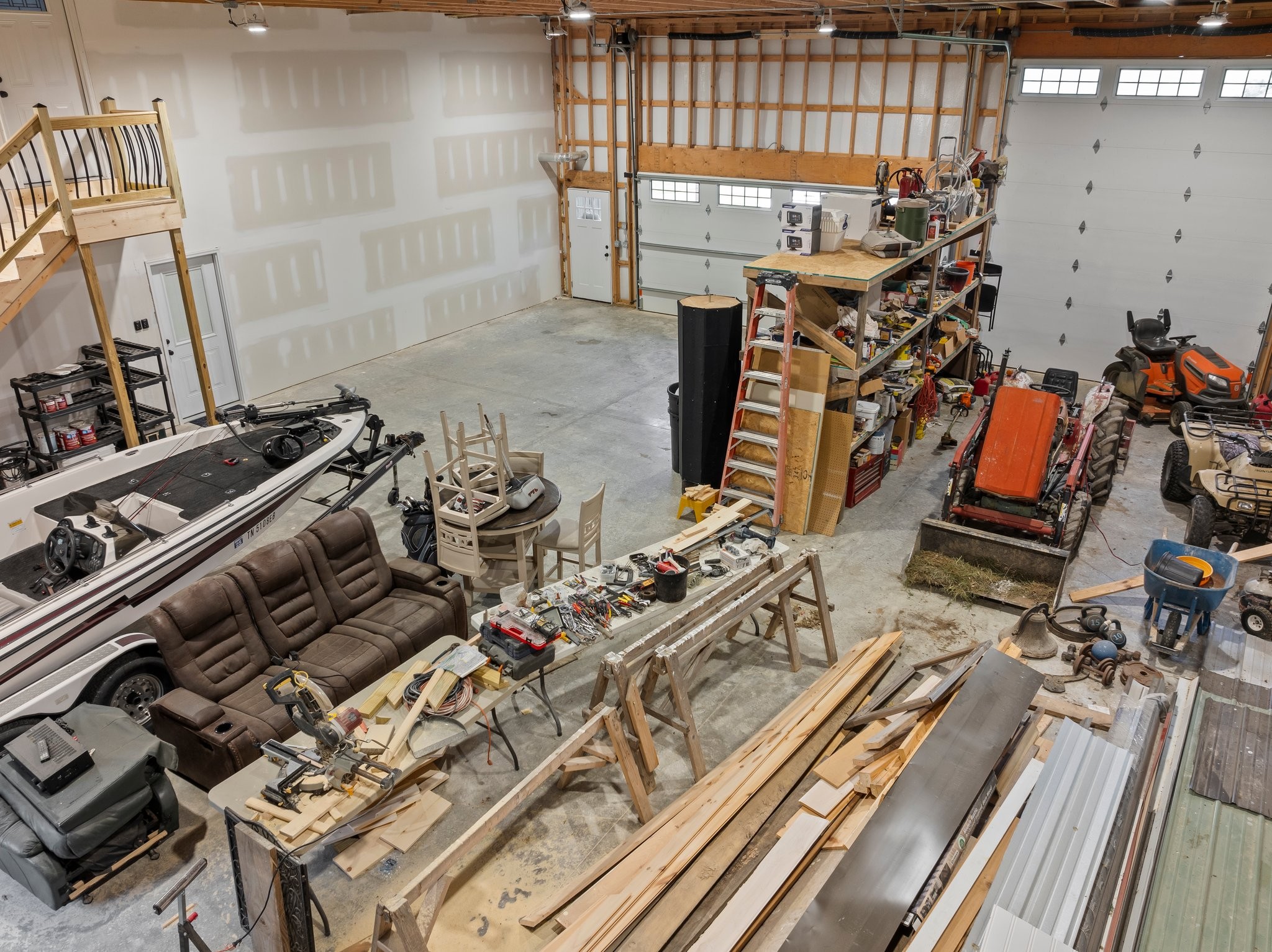 757 Thompson Creek Road Wartrace, TN 37183 - Photo 37 of 42 a view of a room with gym equipment