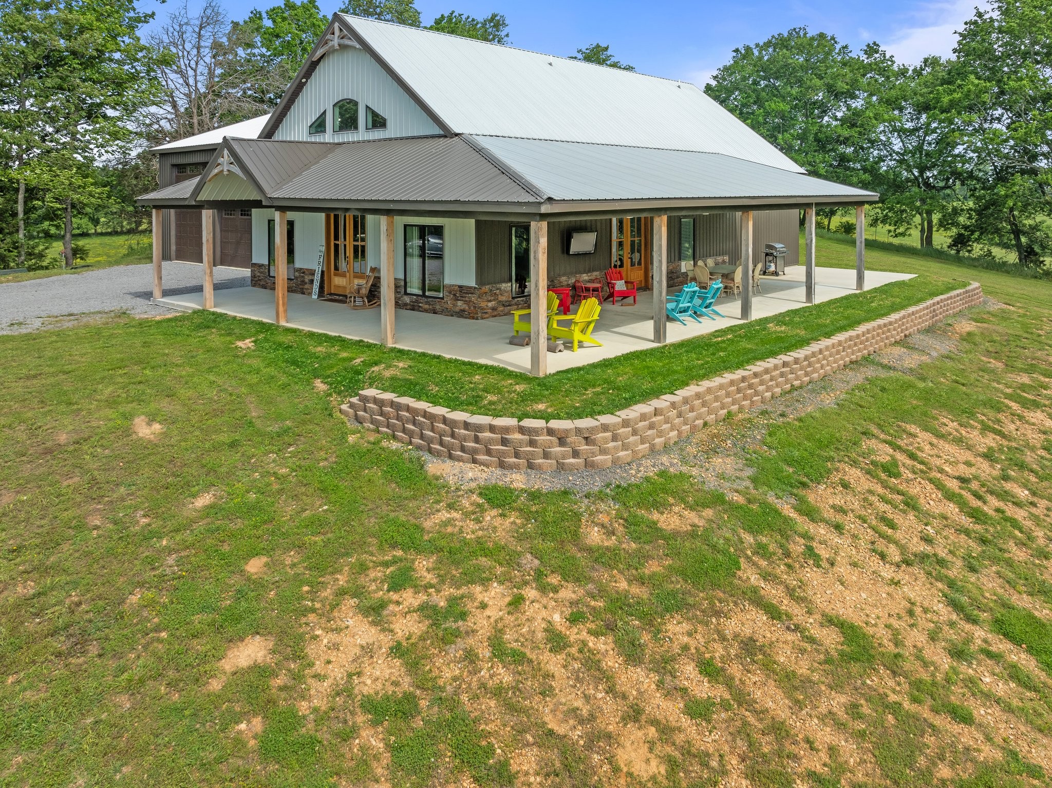 757 Thompson Creek Road Wartrace, TN 37183 - Photo 7 of 42 a view of a house with a yard and potted plants