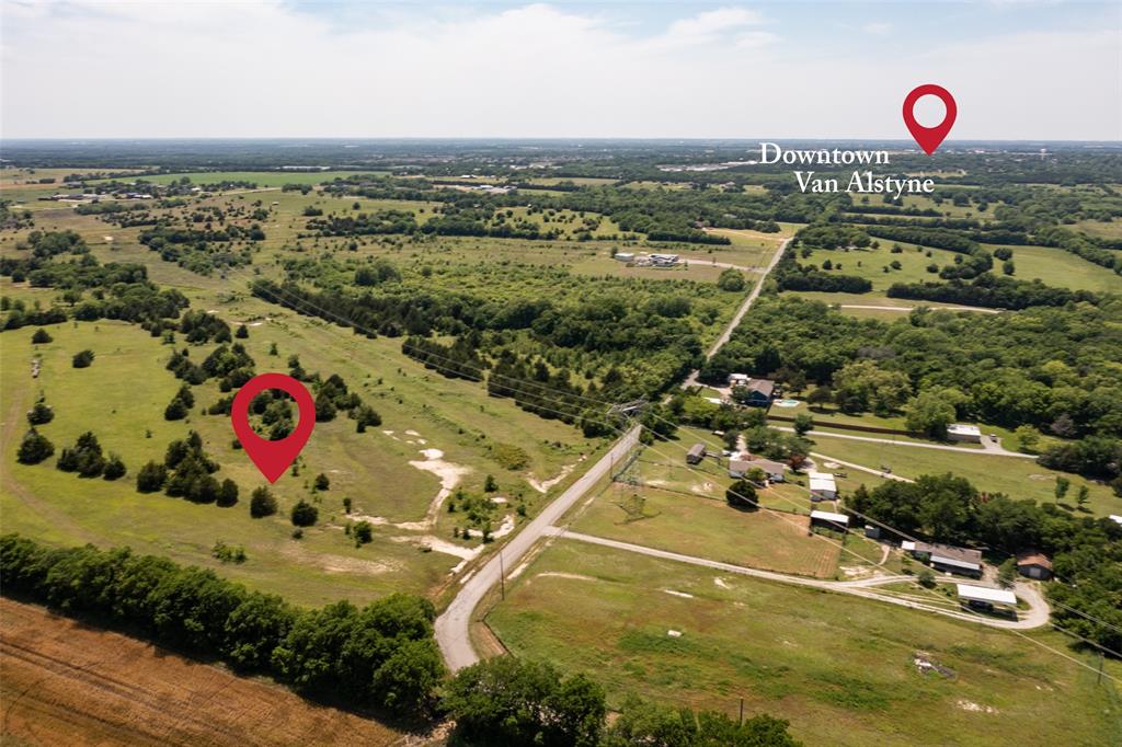 31.062 Ballard Road Van Alstyne, TX 75495 - Photo 3 of 11 Bird's eye view with a rural view