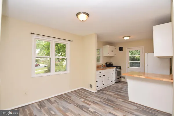 a room with natural light and window