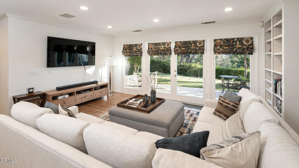 1460 Virginia Road San Marino, CA 91108 - Photo 11 of 27 a living room with furniture and a flat screen tv