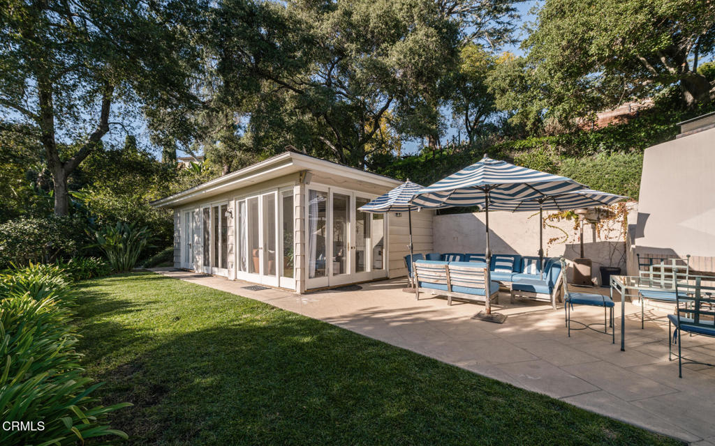1460 Virginia Road San Marino, CA 91108 - Photo 15 of 27 a view of a house with backyard and sitting area
