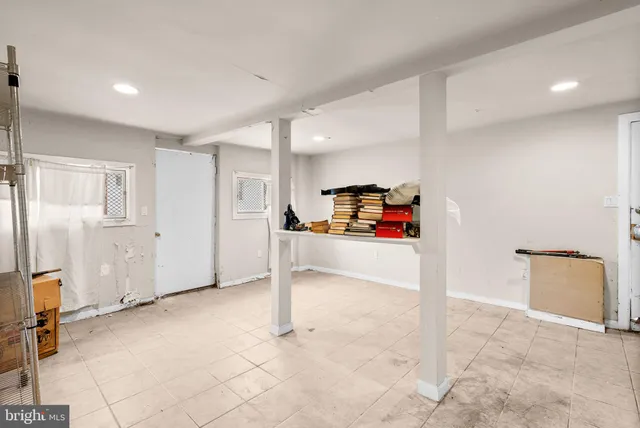 a car parked in front of a house