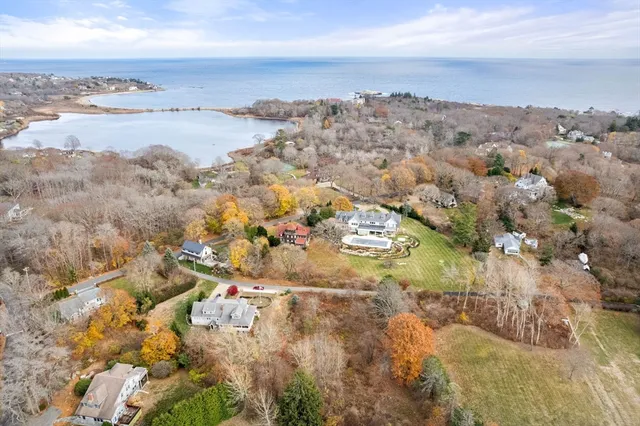 a view of city and ocean