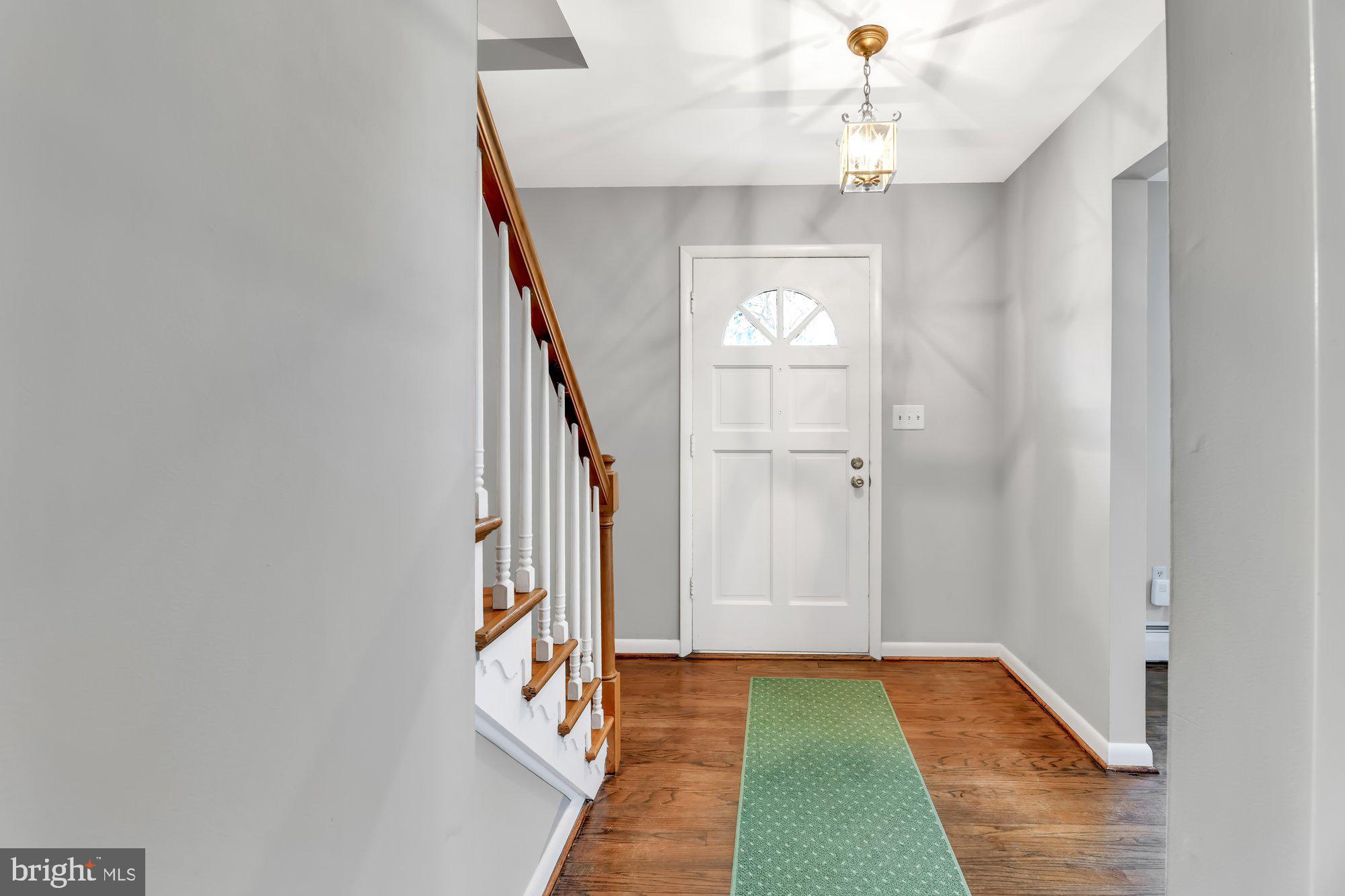 2115 Forest Ridge Road Lutherville-Timonium, MD 21093 - Photo 4 of 37 Entry Foyer with Hardwood Flooring