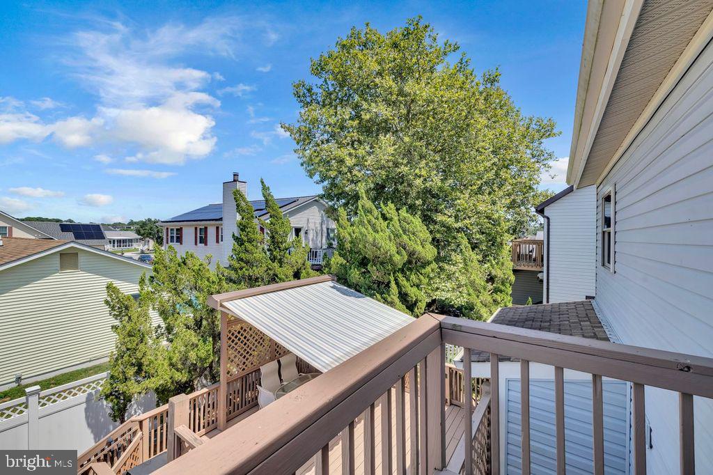 614 South Surf Road Ocean City, MD 21842 - Photo 29 of 58 BALCONY VIEW