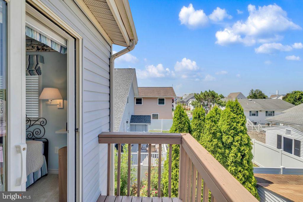 614 South Surf Road Ocean City, MD 21842 - Photo 30 of 58 BALCONY VIEW