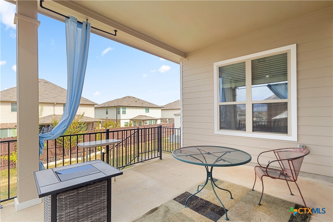 3615 Addison Street Killeen, TX 76542 - Photo 42 of 47 a view of a chairs and table in the balcony