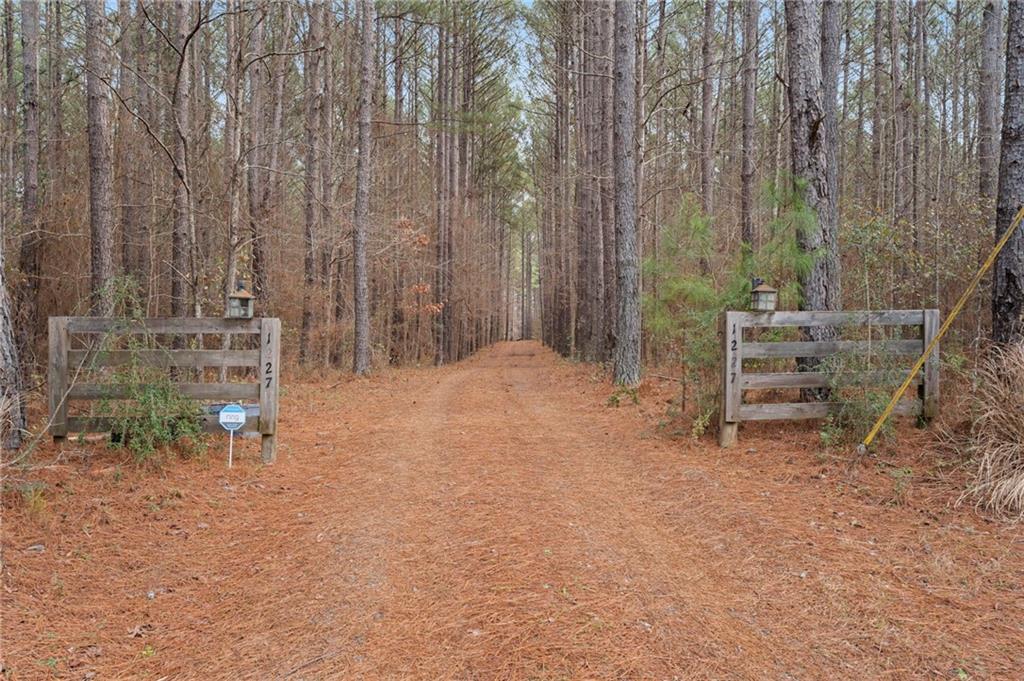 1227 Al Roberts Road Senoia, GA 30276 - Photo 15 of 43 a view of outdoor space with wooden chairs