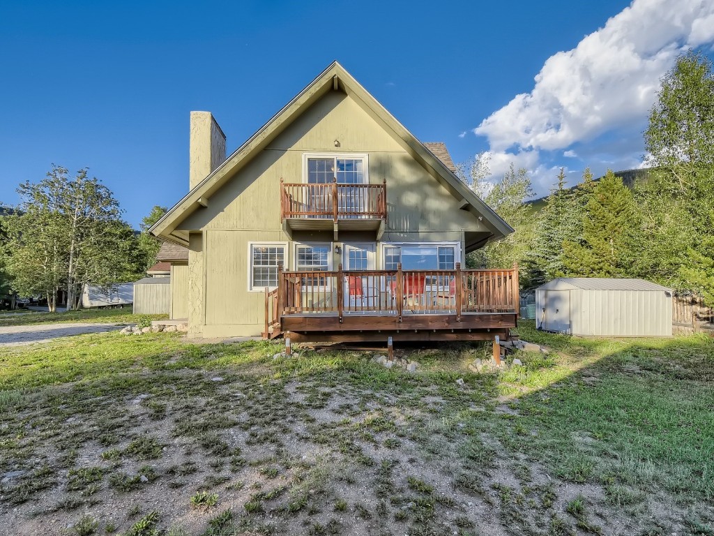 402 Alpine Road Dillon, CO 80435 - Photo 13 of 21 a view of a house with a yard