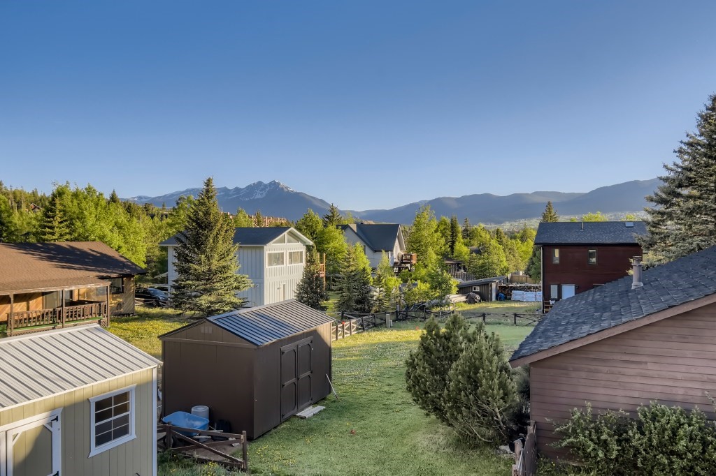 402 Alpine Road Dillon, CO 80435 - Photo 20 of 21 a aerial view of a house with a yard
