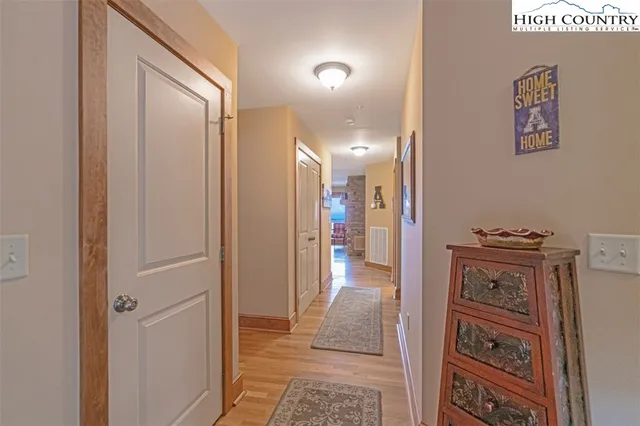 a spacious bathroom with a shower