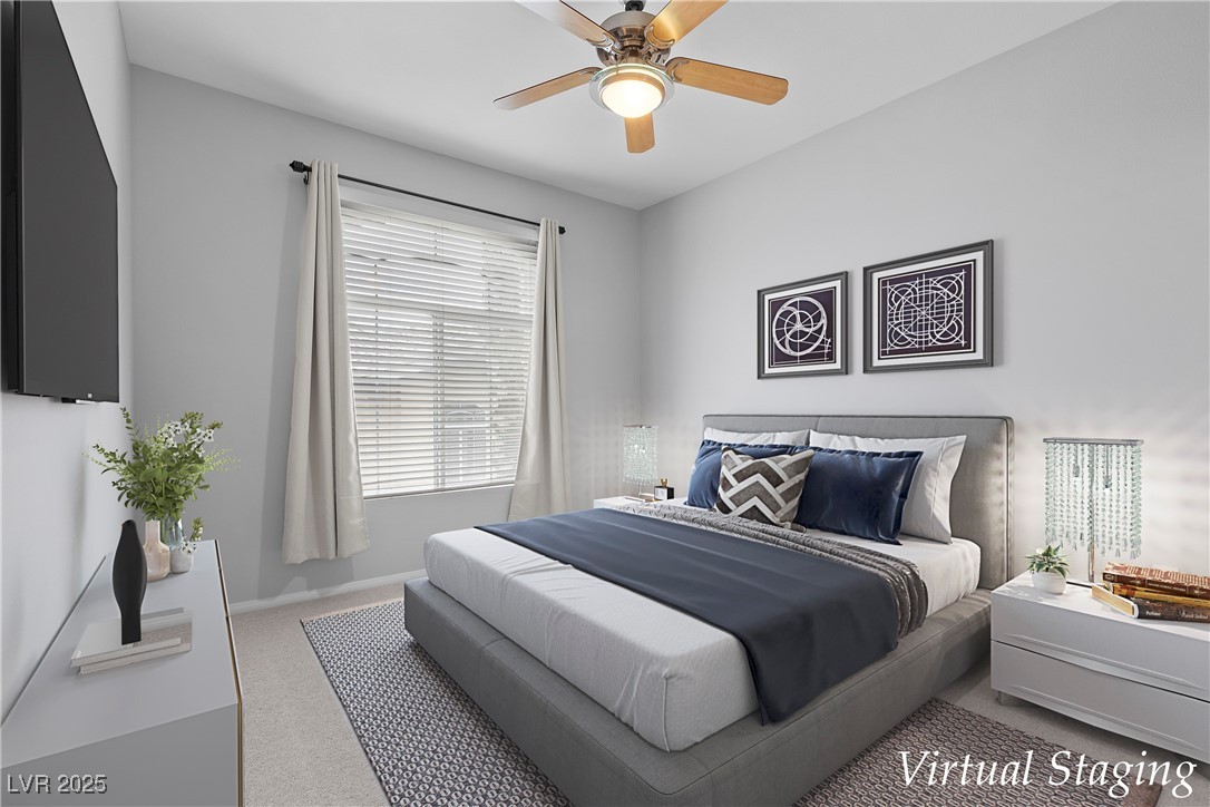 8716 Red Rio Drive, Unit 203 Las Vegas, NV 89128 - Photo 11 of 62 Virtually Staged Bedroom 3