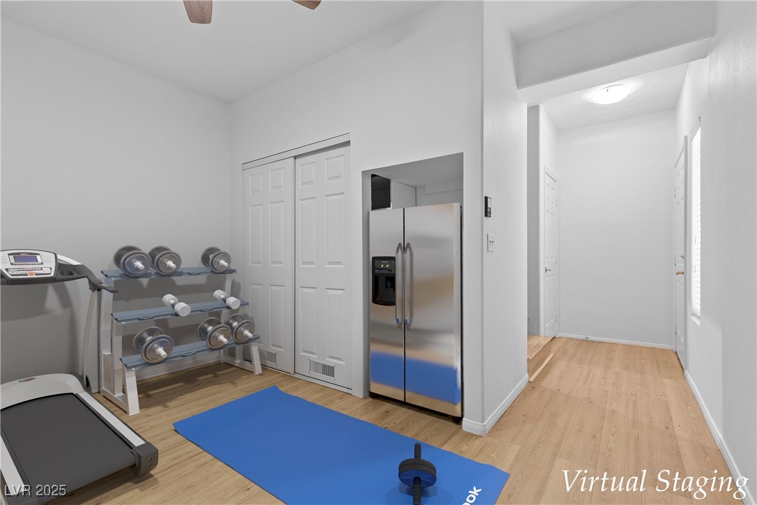 8716 Red Rio Drive, Unit 203 Las Vegas, NV 89128 - Photo 12 of 62 Virtually Staged, Flex Space Down Stairs