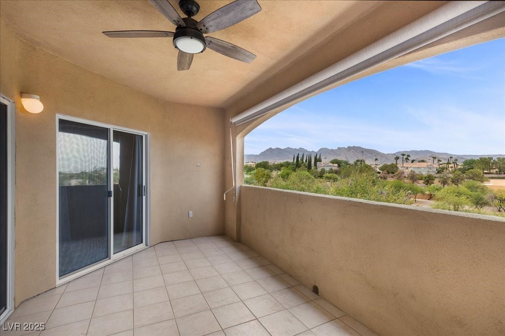 8716 Red Rio Drive, Unit 203 Las Vegas, NV 89128 - Photo 21 of 62 Balcony access from Living Room and Primary Bedroom