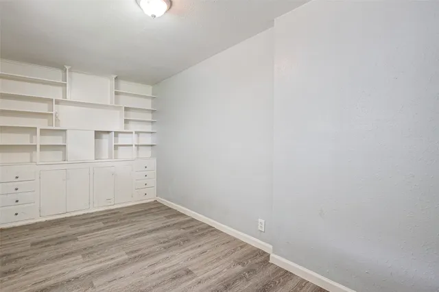 a view of a room with shelf