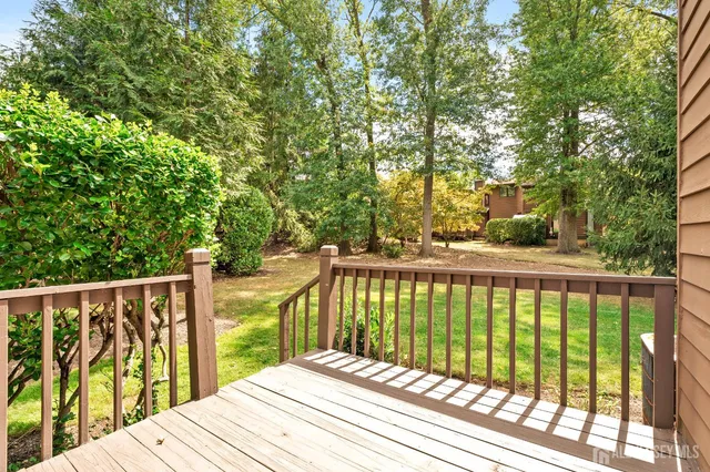 a view of a tree in front of a house