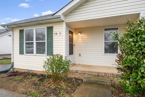 a view of house with outdoor space