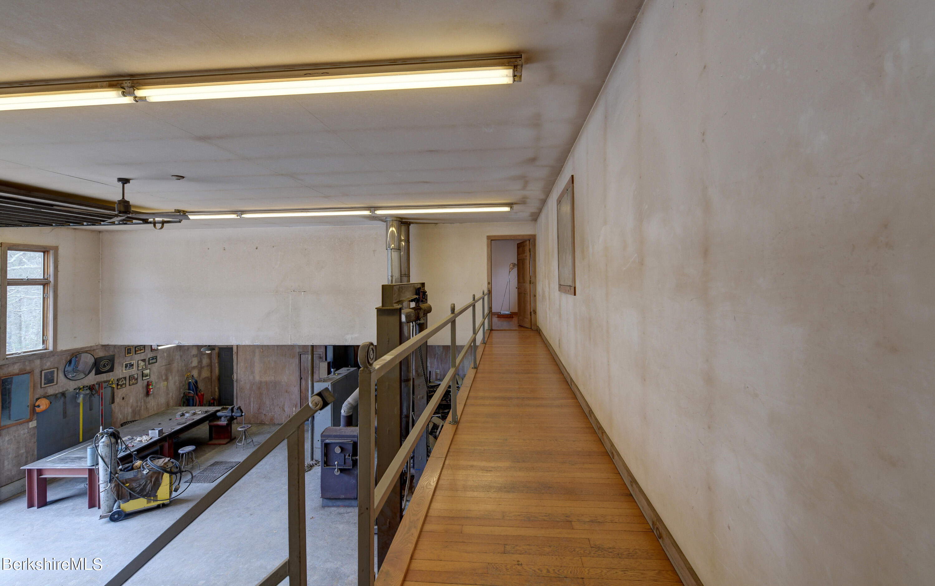 481 Shunpike Road Sheffield, MA 01257 - Photo 27 of 36 77 Workshop Second Floor Catwalk
