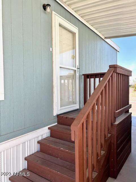701 South Dobson Road, Unit 153 Mesa, AZ 85202 - Photo 32 of 36 VIEW TO MAIN ENTRY OF HOME 153