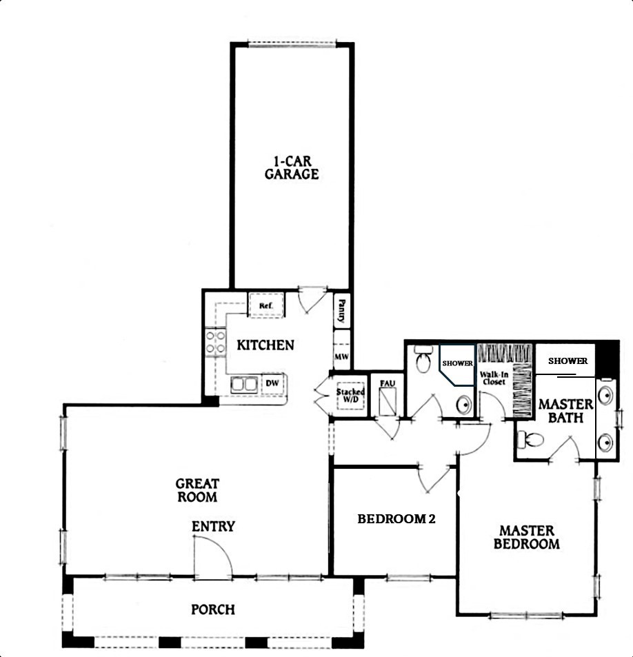 122 Overbrook Irvine, CA 92620 - Photo 17 of 17 Floor Plan