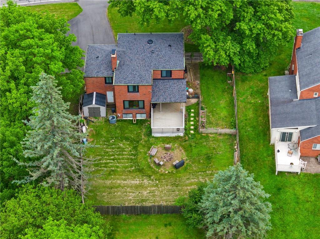 1018 Forsythe Road Carnegie, PA 15106 - Photo 38 of 44 Back Yard overhead