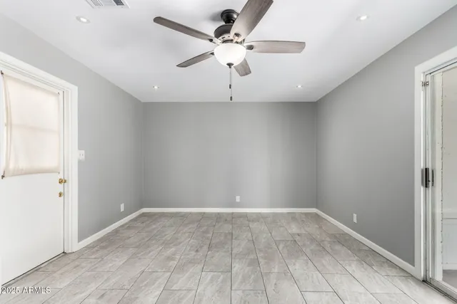 wooden floor in an empty room