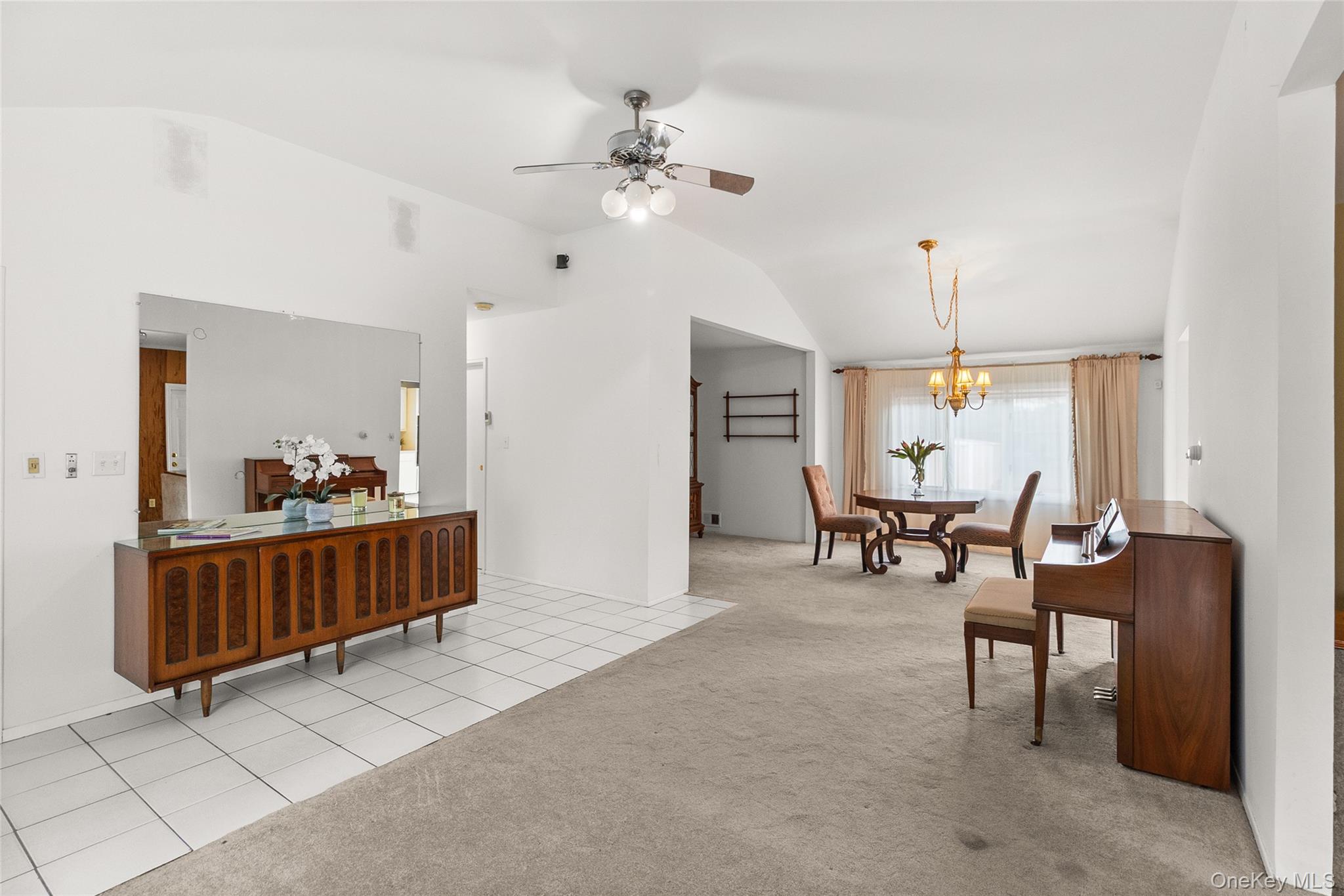 69 Amsterdam Road Smithtown, NY 11787 - Photo 4 of 22 Open Living/Dining Room with High Ceilings