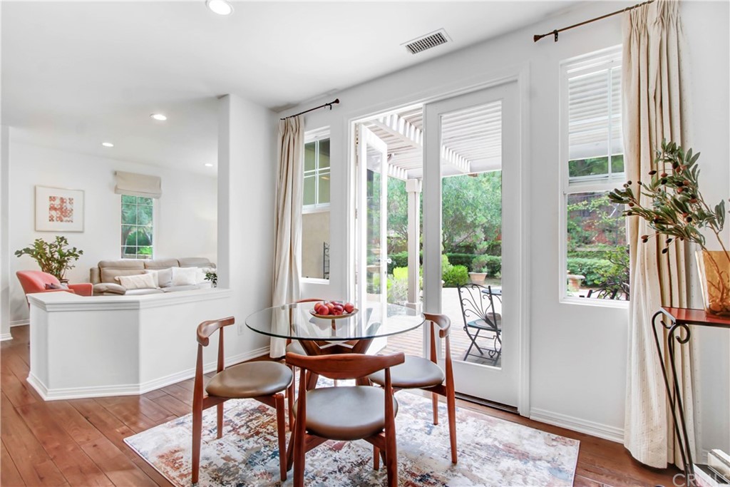 54 Clouds View Irvine, CA 92603 - Photo 13 of 39 a view of a dining room with furniture window and outside view