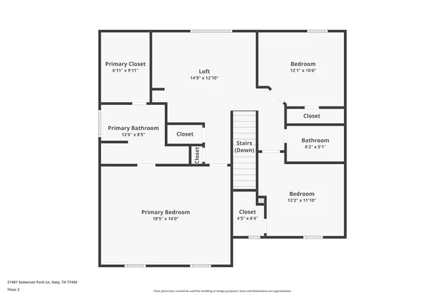 $1,845 | 21407 Somerset Park Lane, Richmond, TX 77407