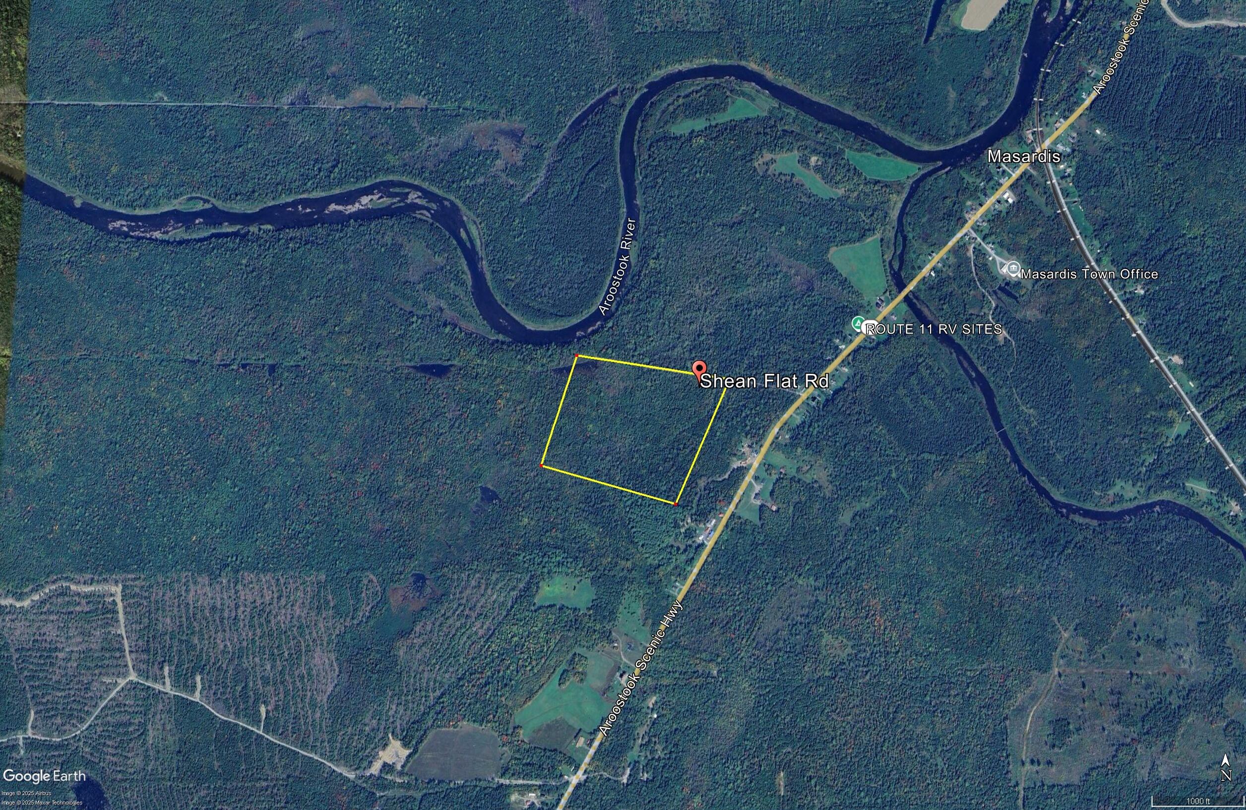 Off Shean Flat Road Ashland, ME 04732 - Photo 1 of 11 sheanflataerial2