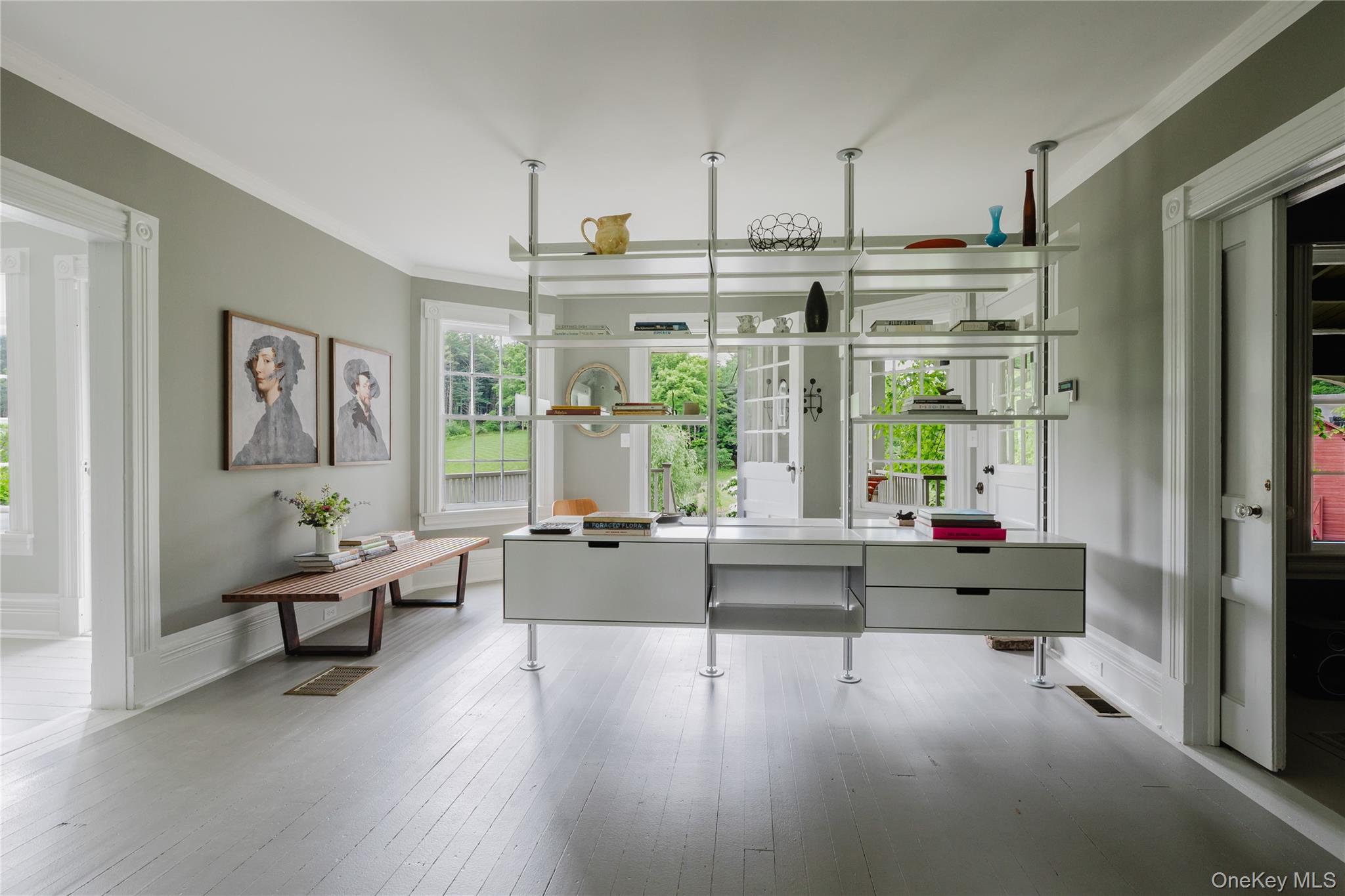 88 Mac Brown Road Claverack, NY 12513 - Photo 11 of 49 a living room with furniture and large windows