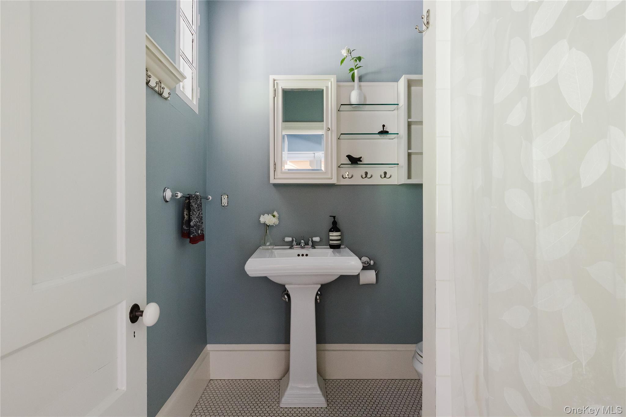 88 Mac Brown Road Claverack, NY 12513 - Photo 38 of 49 a bathroom with a sink and a mirror