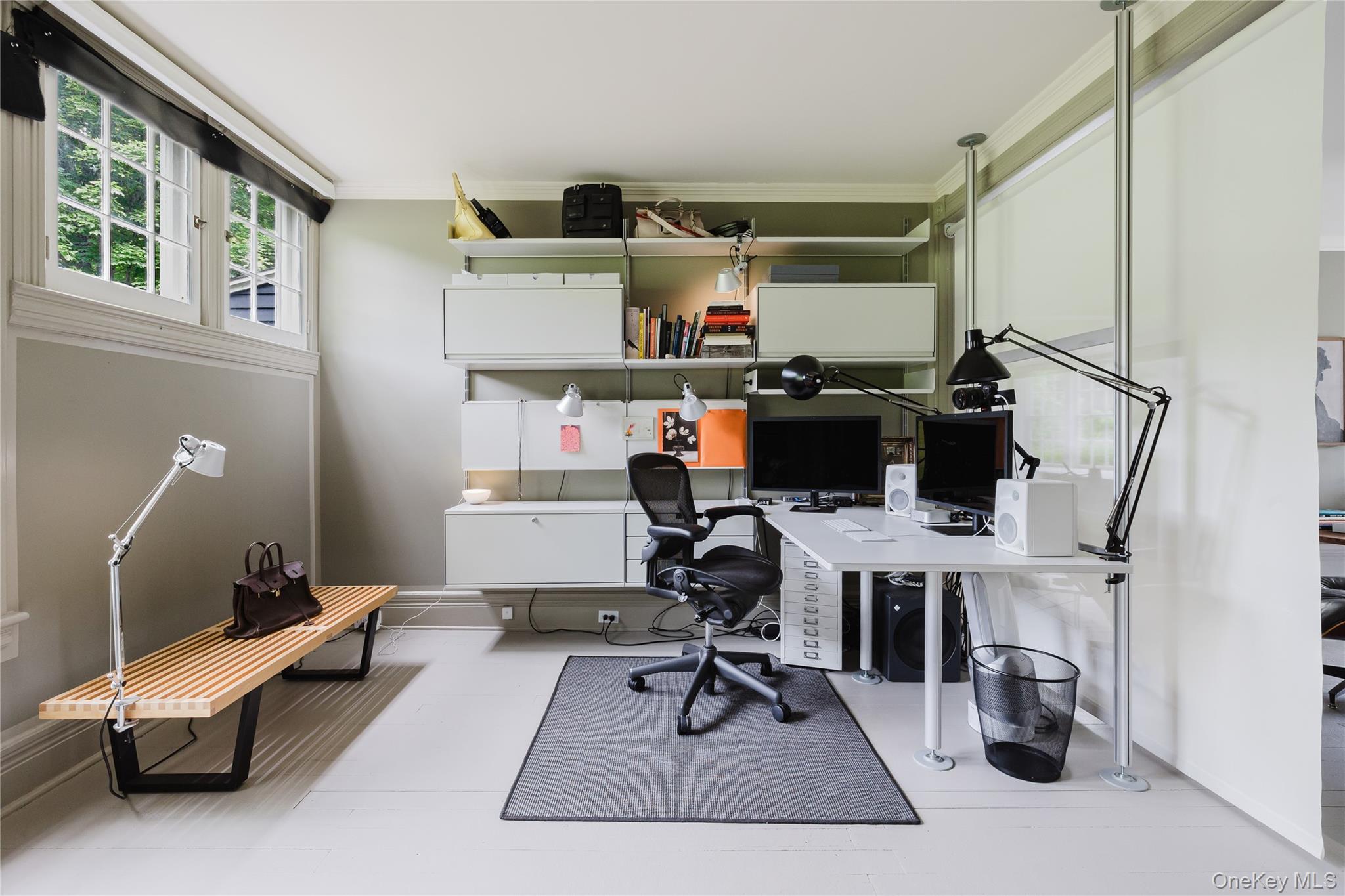 88 Mac Brown Road Claverack, NY 12513 - Photo 39 of 49 a view of a workspace with furniture and a window