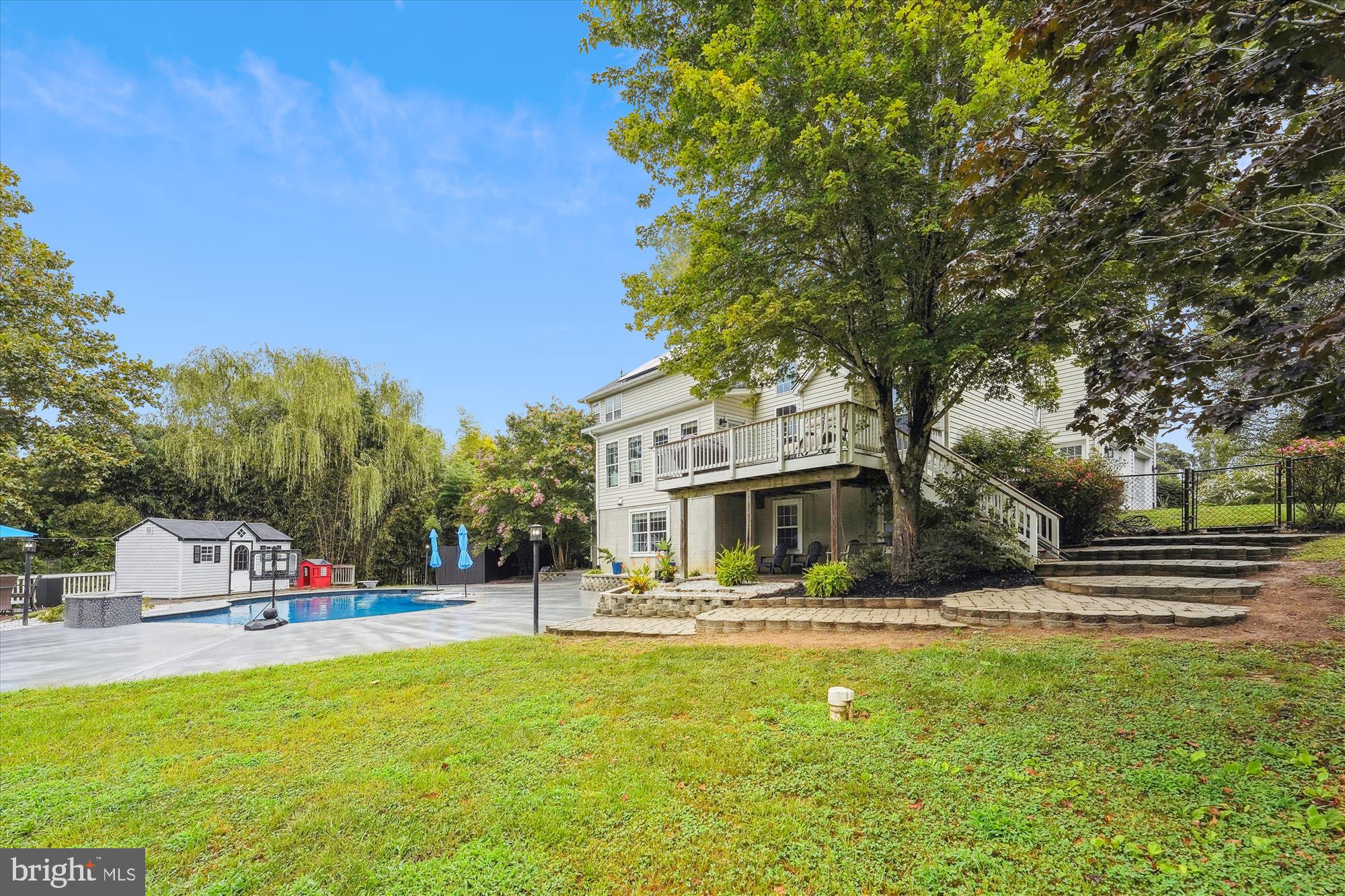5265 Celestial Lane Waldorf, MD 20601 - Photo 85 of 111 Rear Patio and Pool