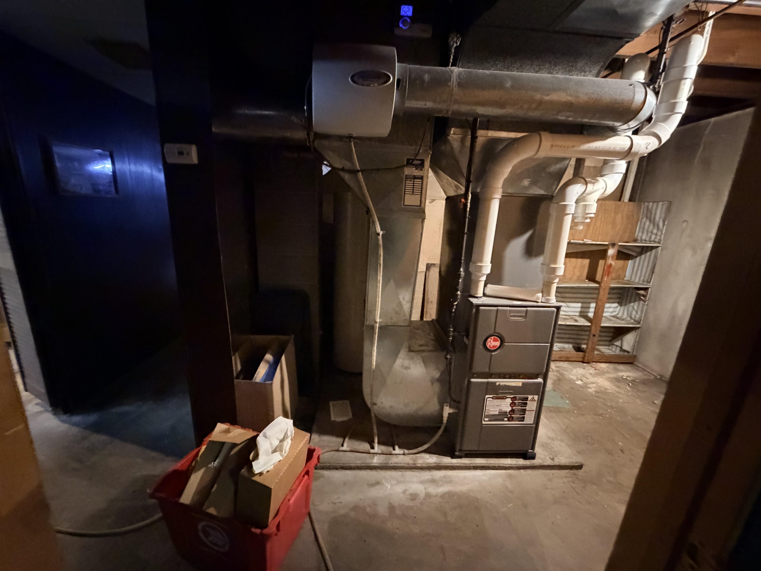 2280 South Rock City Road Ridott, IL 61067 - Photo 31 of 59 a close view of water heater room