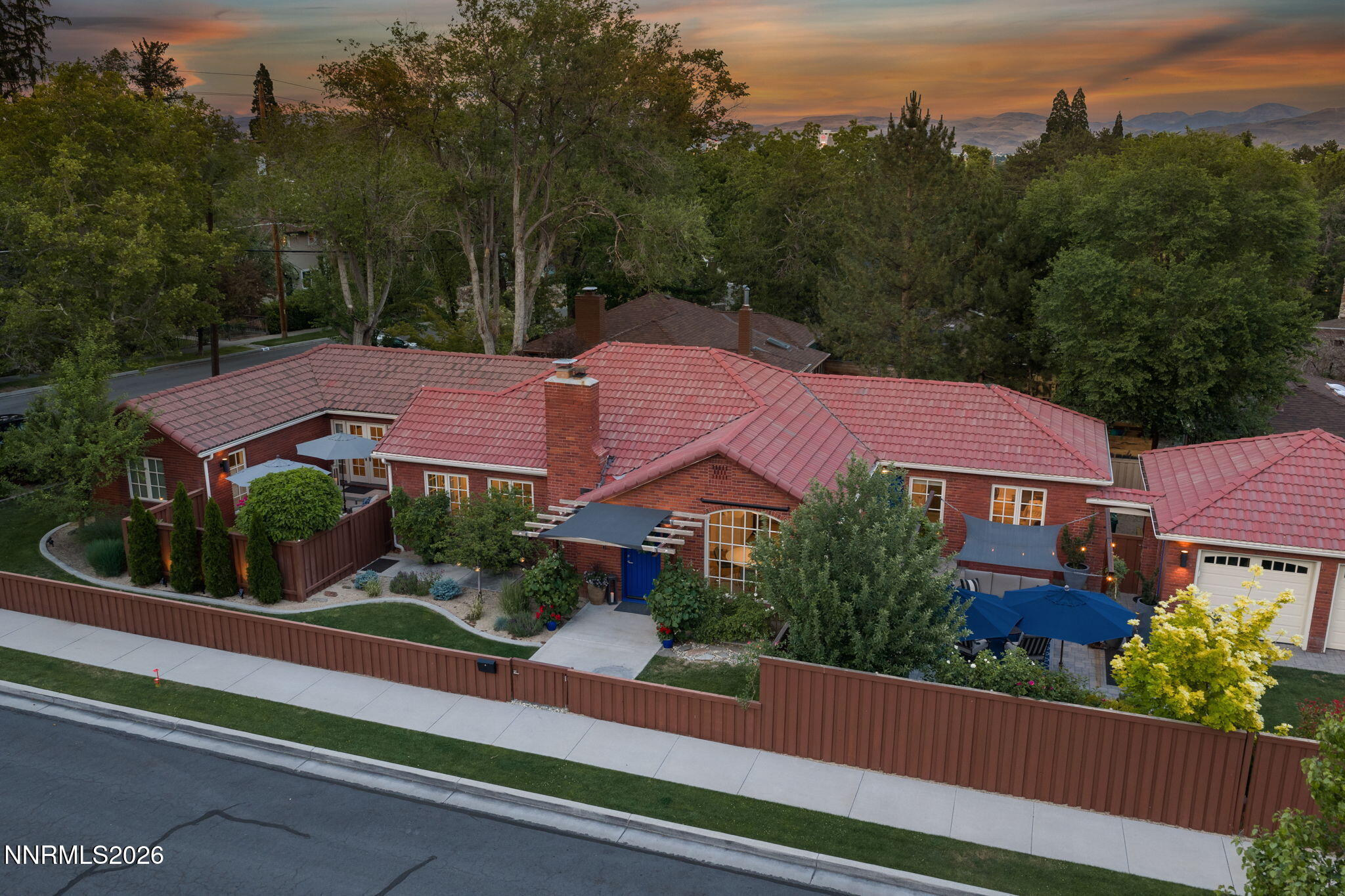210 Bret Harte Avenue Reno, NV 89509 - Photo 38 of 40 an aerial view of house with yard
