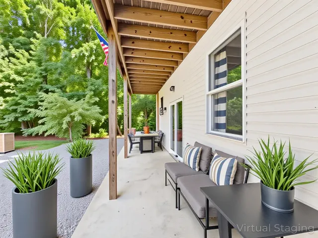 a bedroom with two beds and painting on the wall