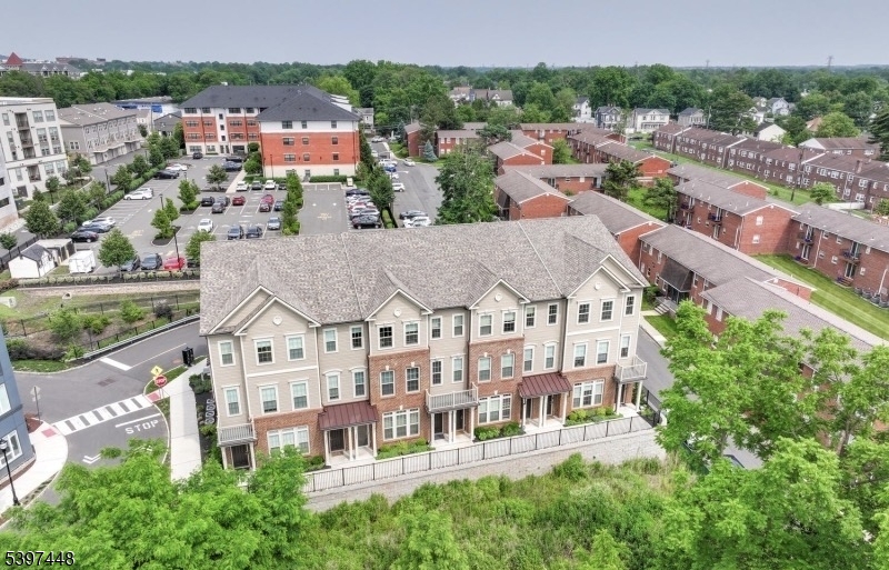 an aerial view of multiple houses