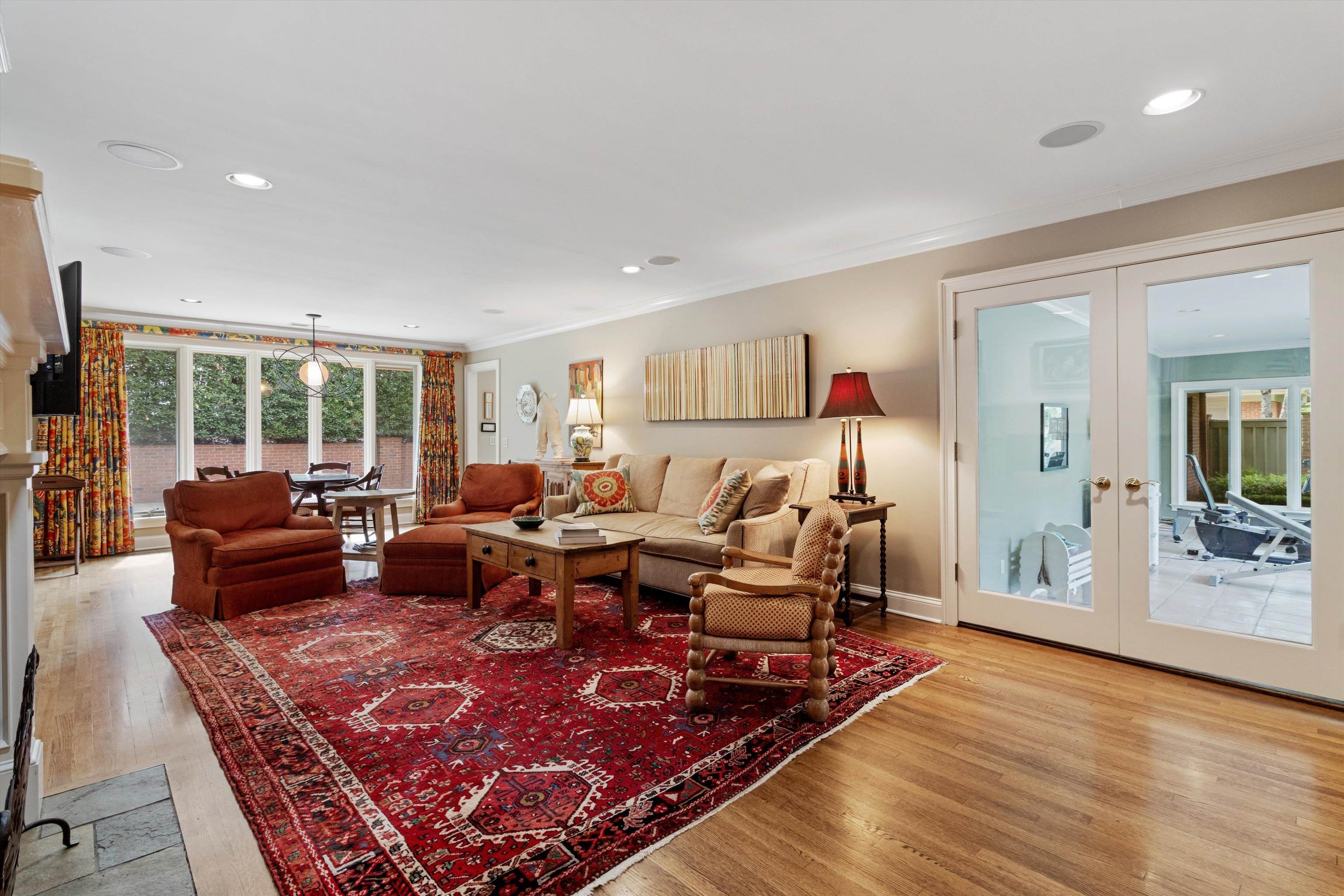 4501 Minden Road Memphis, TN 38117 - Photo 13 of 25 a living room with furniture hard wood floor and a rug
