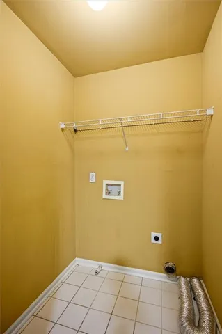 a view of a room with rack on the wall