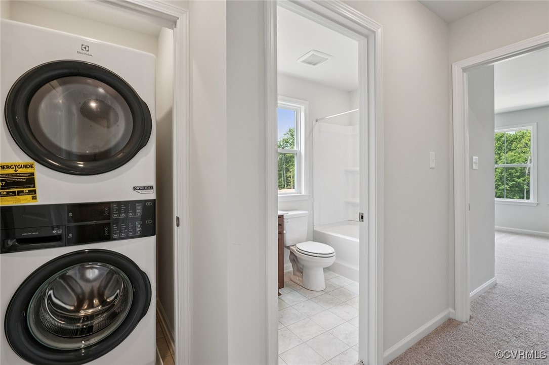 329 Mt Mccauley Way Aylett, VA 23009 - Photo 21 of 50 a view of a bathroom with a washer and dryer