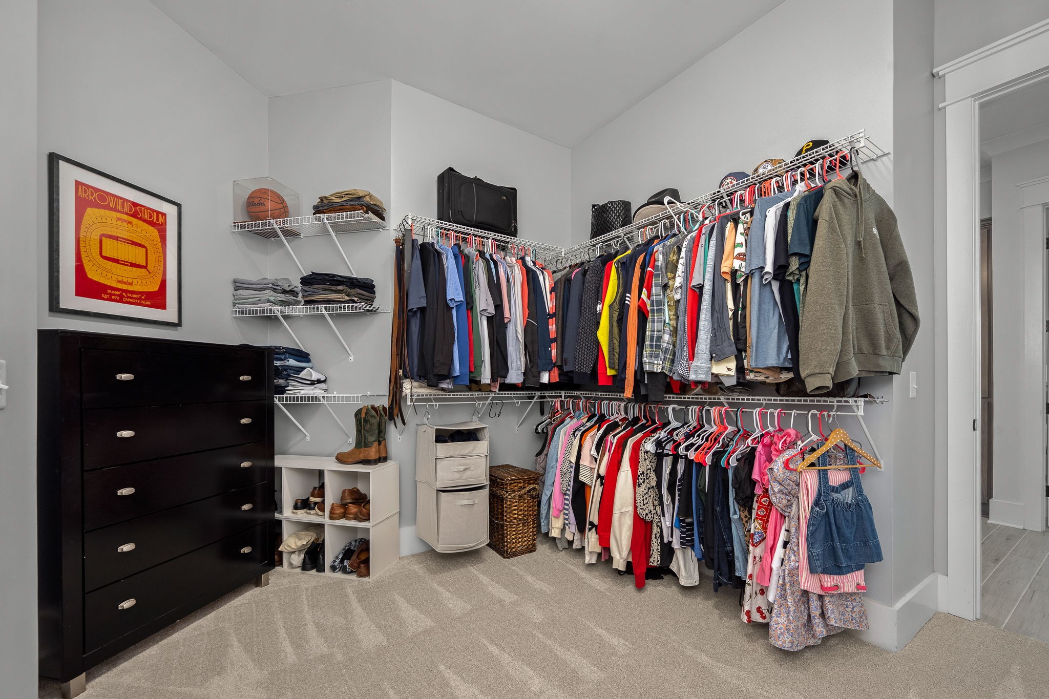 12365 Hogwood Road Milton, TN 37118 - Photo 27 of 59 a view of walk in closet with clothes and shoes