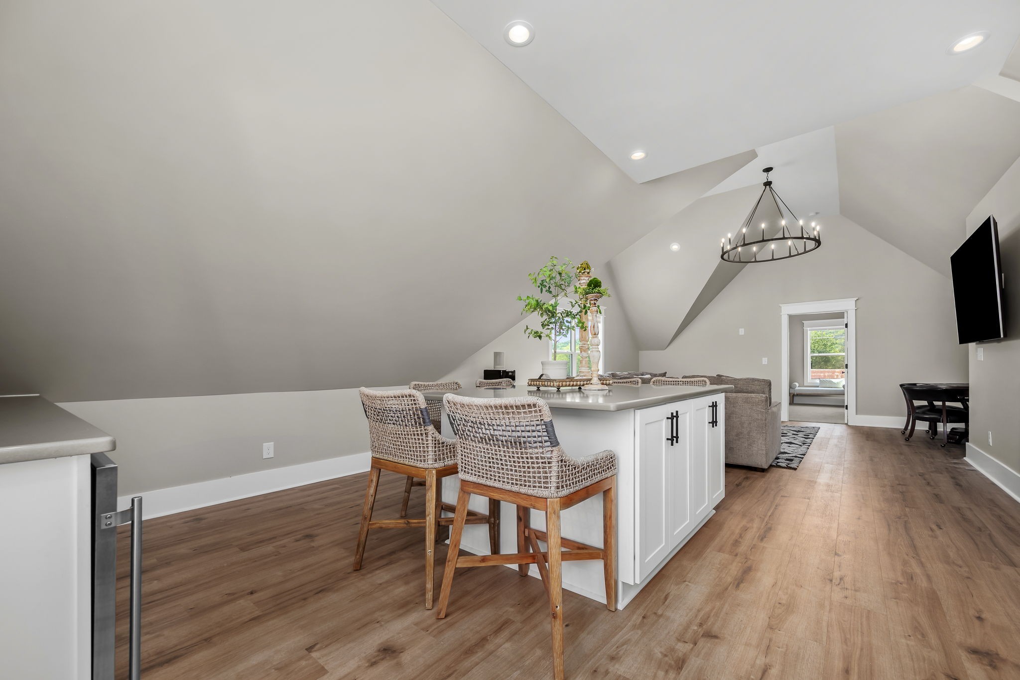 12365 Hogwood Road Milton, TN 37118 - Photo 46 of 59 a view of a dining room with furniture window and wooden floor