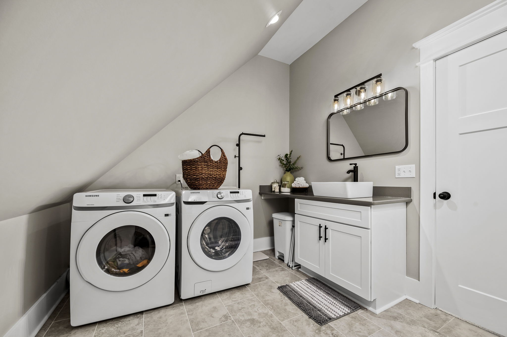 12365 Hogwood Road Milton, TN 37118 - Photo 49 of 59 a utility room with sink dryer and washer