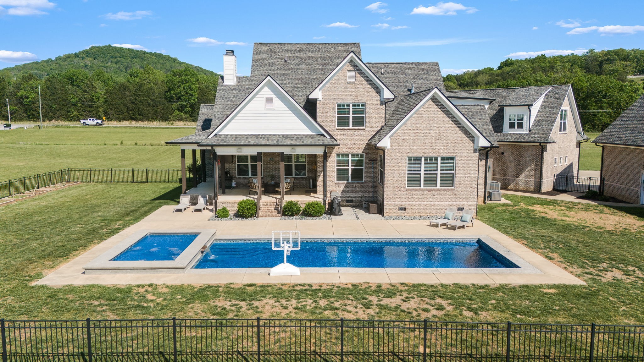 12365 Hogwood Road Milton, TN 37118 - Photo 54 of 59 a front view of house with yard and outdoor seating