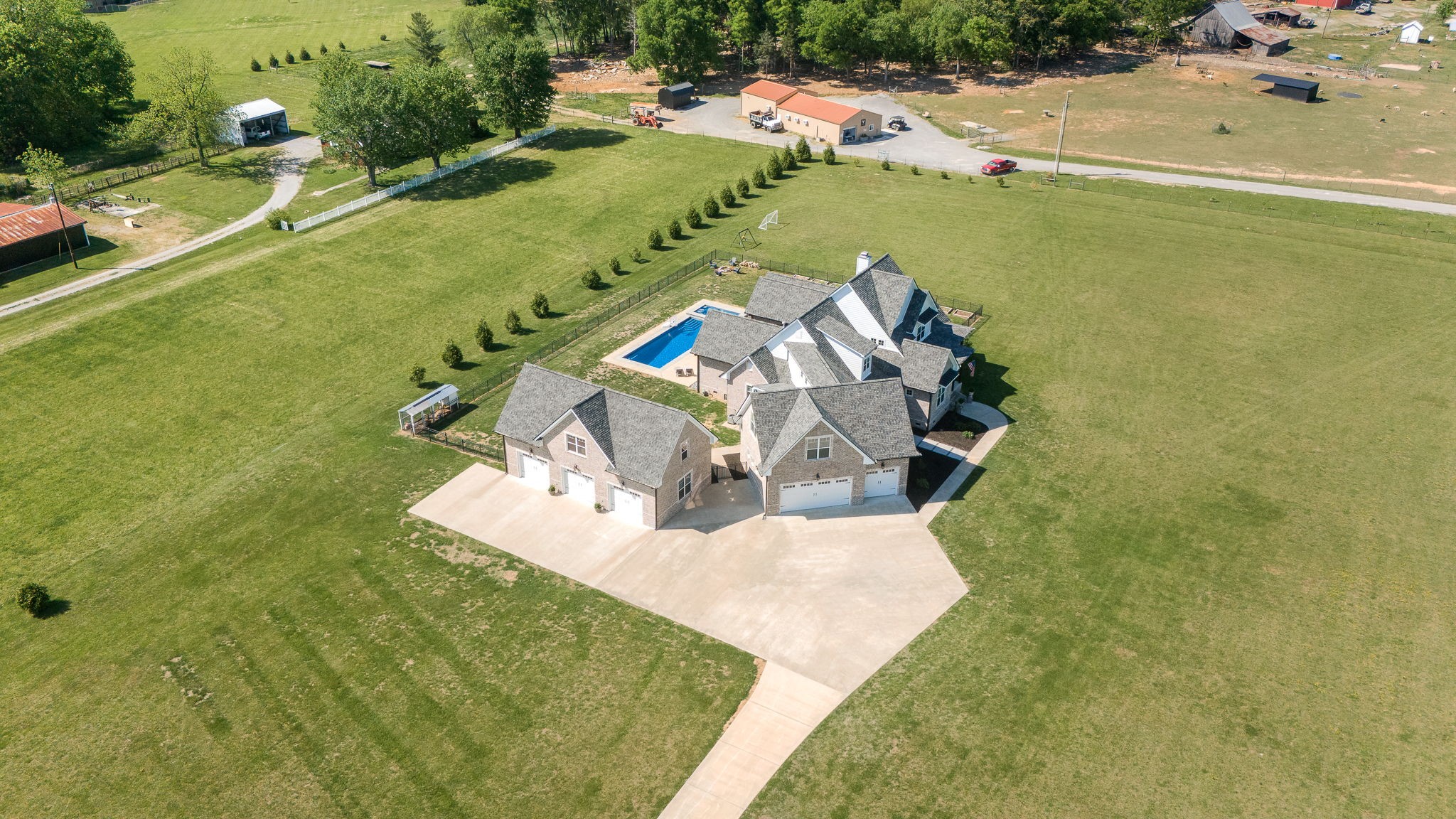 12365 Hogwood Road Milton, TN 37118 - Photo 58 of 59 a view of a lake with a yard