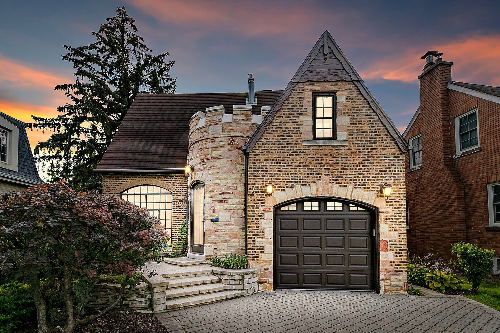 595 Selborne Road Riverside, IL 60546 - Photo 19 of 25 front view of a house with a door
