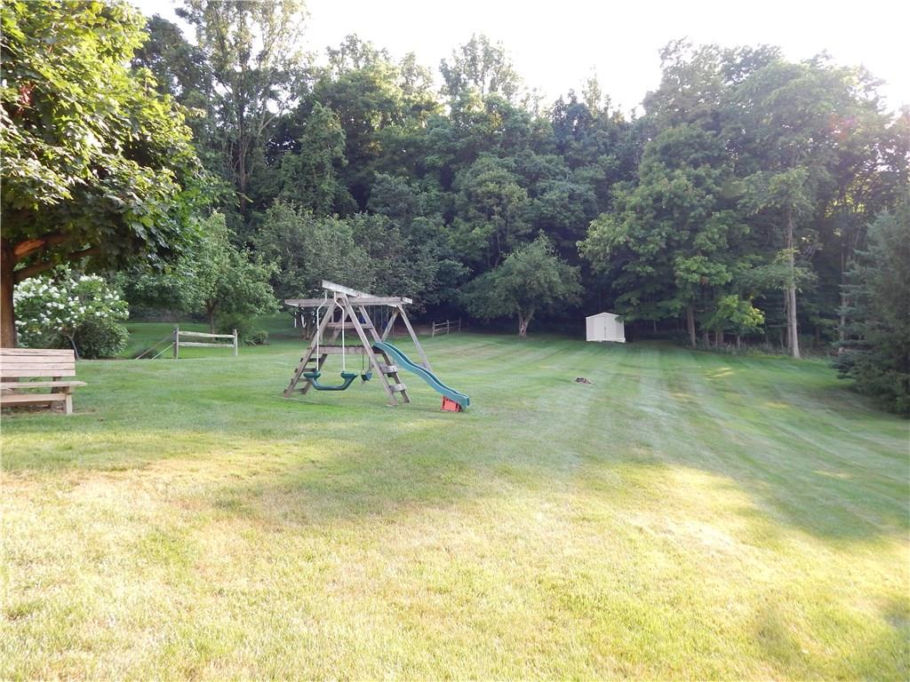 76 Fulton Road Canonsburg, PA 15317 - Photo 21 of 25 Enjoy the wonderful back yard with tree lined areas. Its been said that occasionally a deer might wonder on to the yard for a bite to eat.